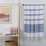 PESHTEMAL MUGLA - NATURAL 100% COTTON LOINCLOTH QUICK DRYING BEACH TOWEL WHOLESALE FROM FACTORY